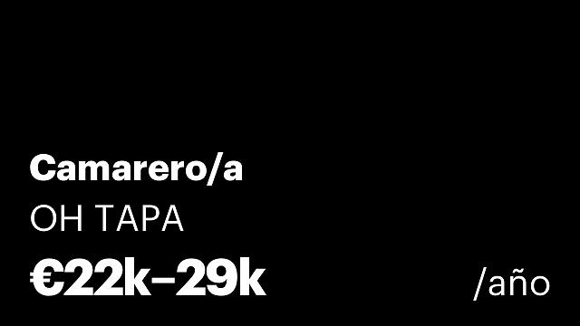 Camarero/a