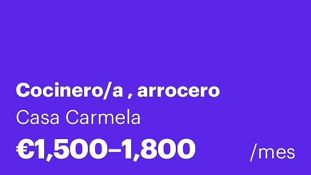 Cocinero/a , arrocero