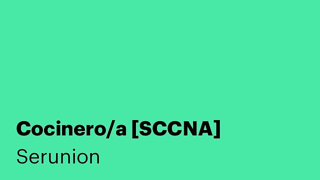 Cocinero/a [SCCNA]