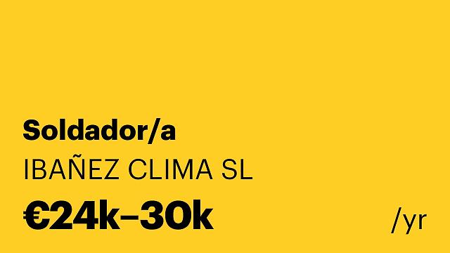 Soldador/a