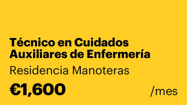 Técnico en Cuidados Auxiliares de Enfermería