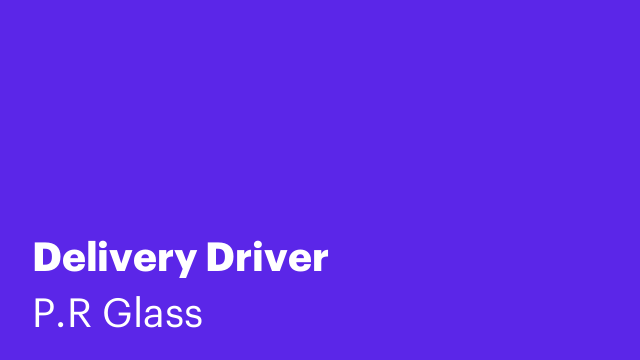 Delivery Driver