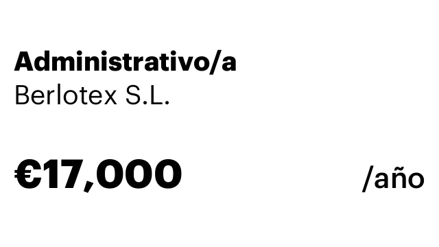 Administrativo/a