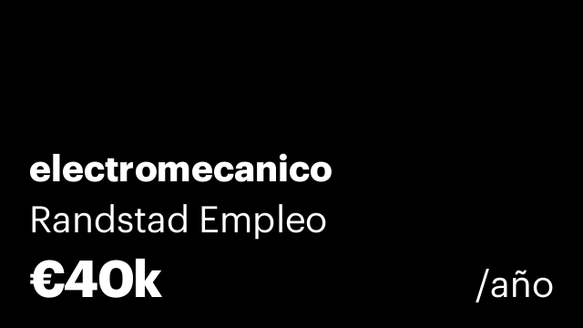 electromecanico