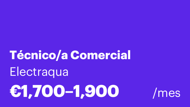 Técnico/a Comercial