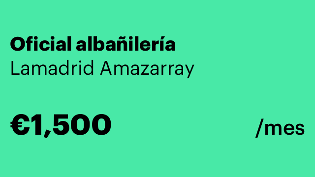 Oficial albañilería