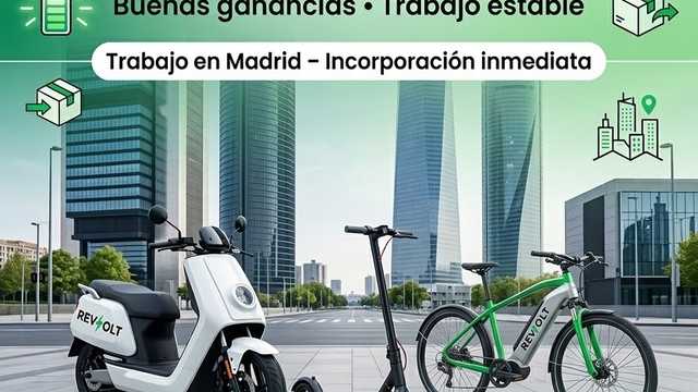 Repartidor con vehículo propio - Madrid Capital