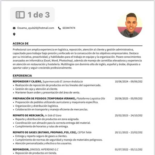Candidate avatar