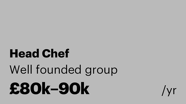 Head Chef