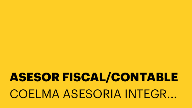 ASESOR FISCAL/CONTABLE