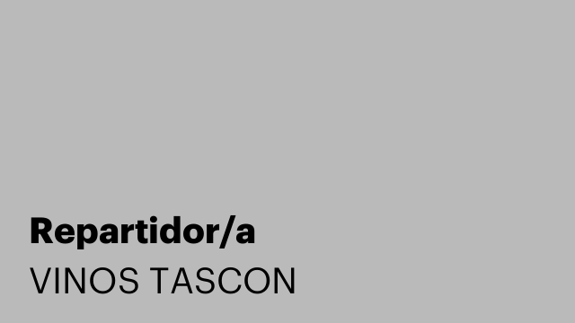 Repartidor/a