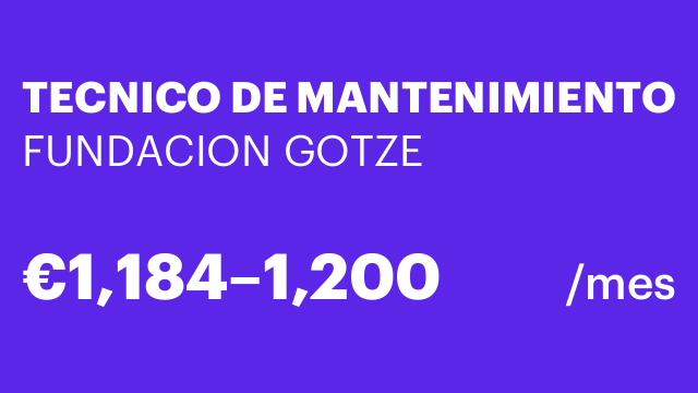 TECNICO DE MANTENIMIENTO