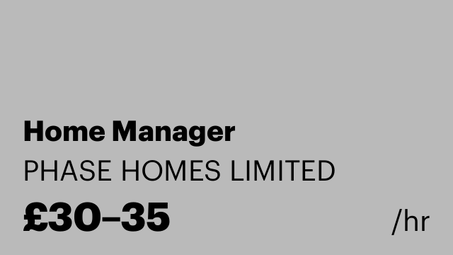 Home Manager