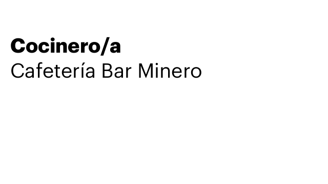 Cocinero/a