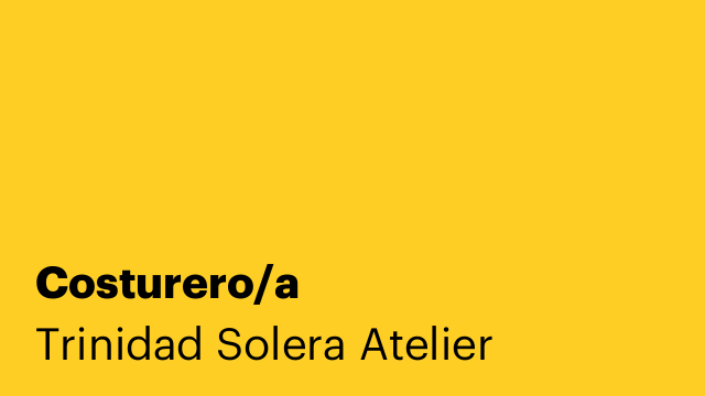 Costurero/a