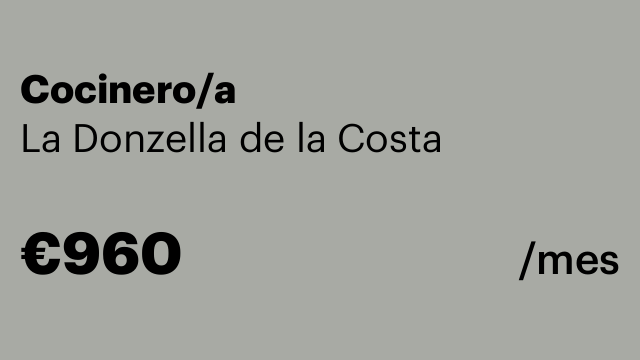 Cocinero/a