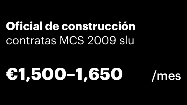 Oficial de construcción