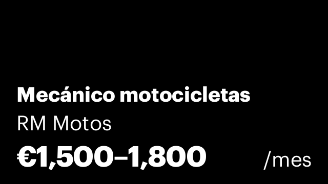 Mecánico motocicletas
