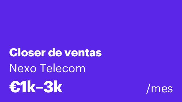 Closer de ventas