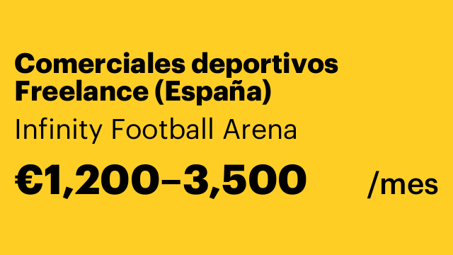 Comerciales deportivos Freelance (España)
