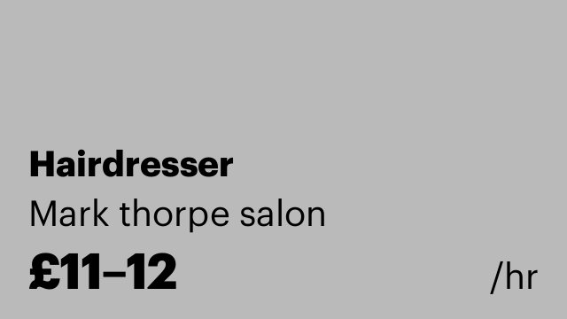 Hairdresser