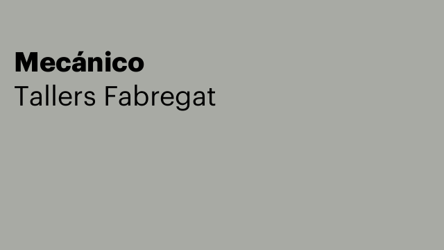 Mecánico