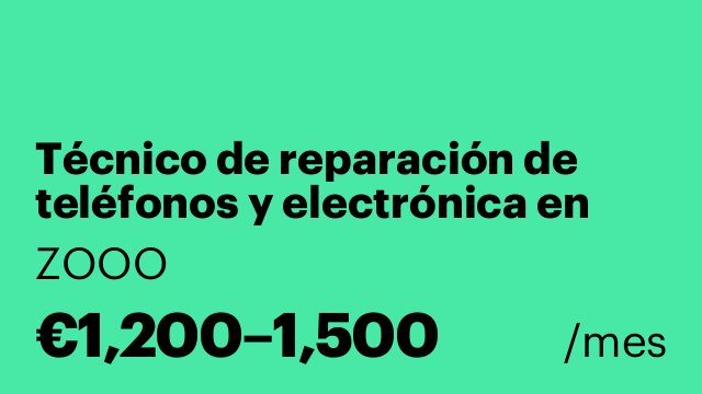 Técnico de reparación de teléfonos y electrónica en general