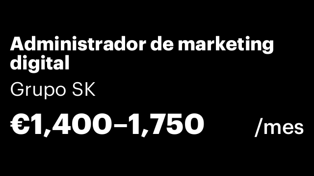 Administrador de marketing digital