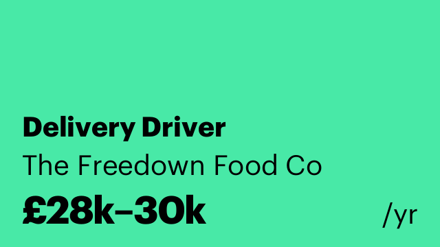 Delivery Driver