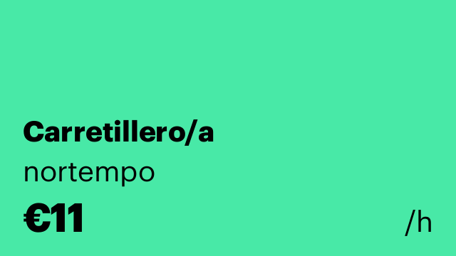 Carretillero/a