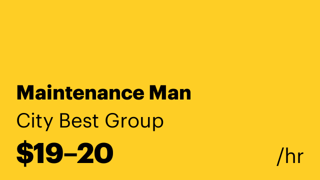 Maintenance Man