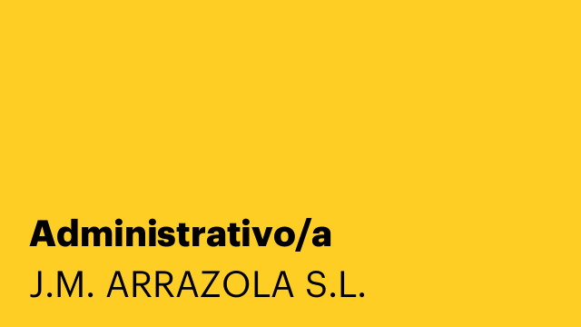 Administrativo/a