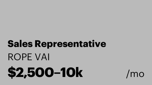 Sales Representative