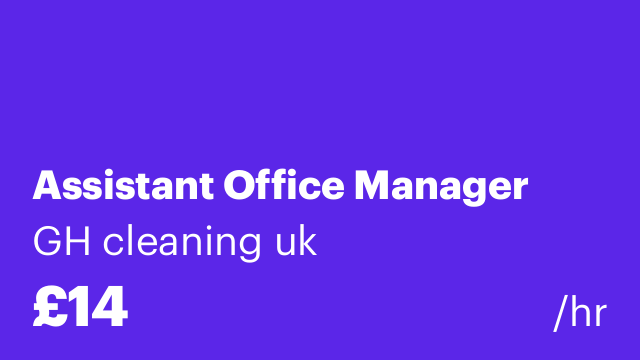 Assistant Office Manager