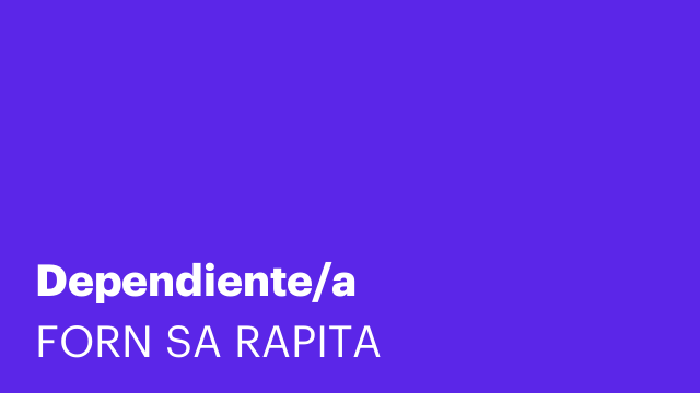 Dependiente/a