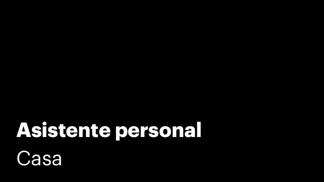 Asistente personal