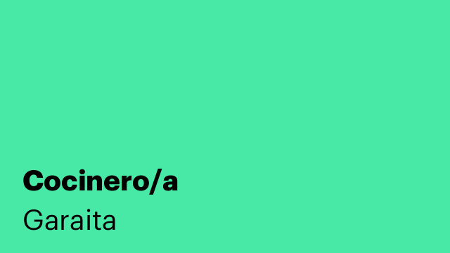 Cocinero/a