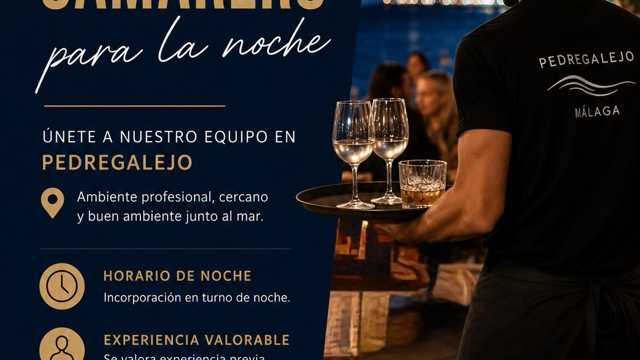 Camarero/a