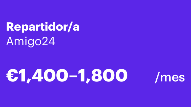Repartidor/a