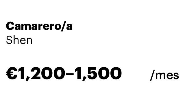 Camarero/a