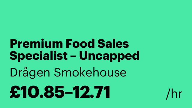 Premium Food Sales Specialist – Uncapped Commission