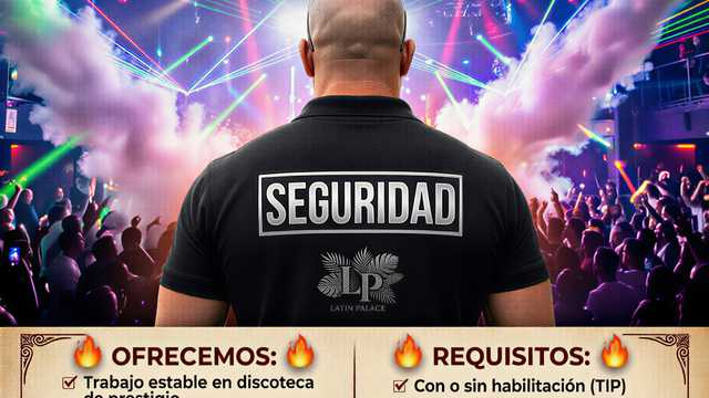 SEGURIDAD ‼ PERSONAL DE ADMISIÓN ‼ CONTROLADOR DE ACCESOS