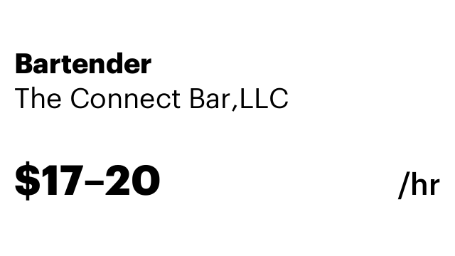 Bartender