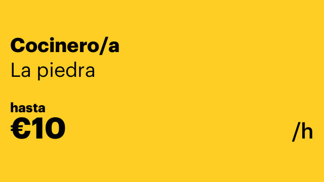 Cocinero/a