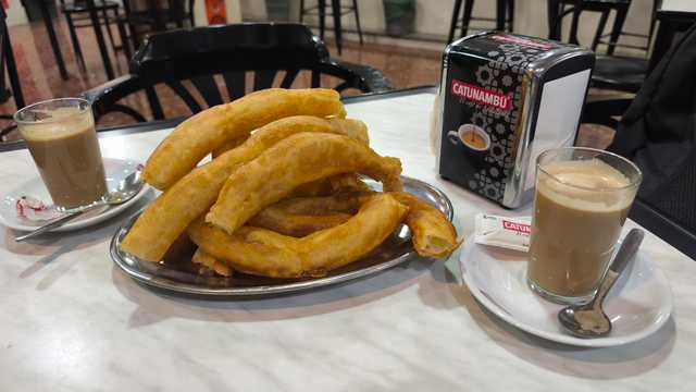 Churrero Feria de Sevilla