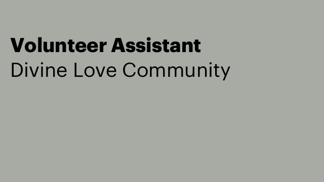 Volunteer Assistant