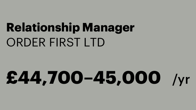 Relationship Manager