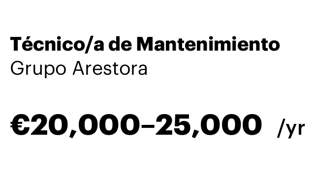 Técnico/a de Mantenimiento