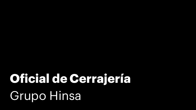 Oficial de Cerrajería