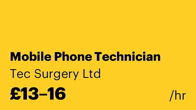 Mobile Phone Technician